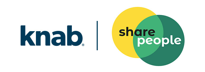 Logo SharePeople en Knab